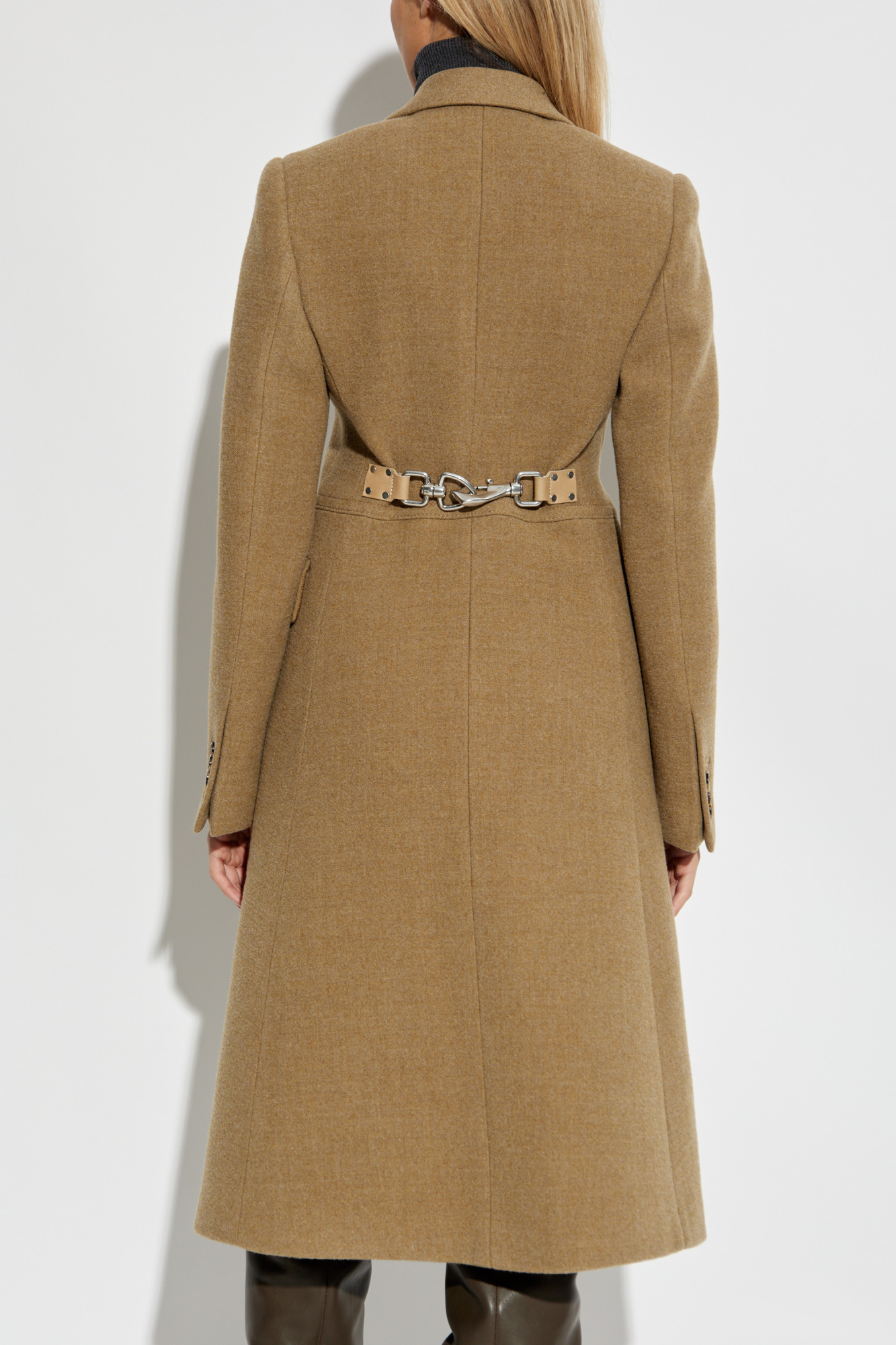 コート Burberry COAT (8099614 C1571) Brown Wool Coat Burberry - Vitkac Canada